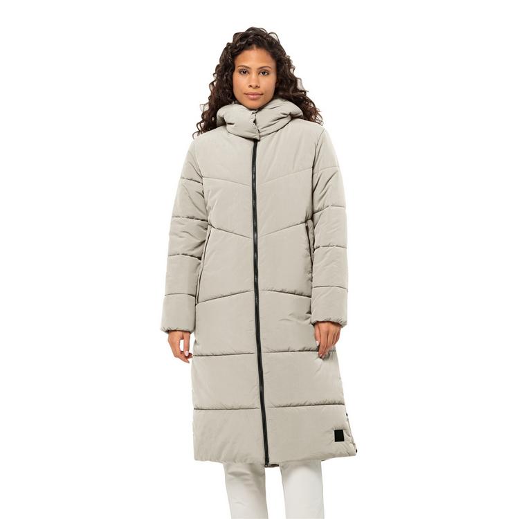 Jack Wolfskin Jack Wolfskin KAROLINGER LONG COAT W Funktionsmantel Damen - seal - 0 | SportScheck