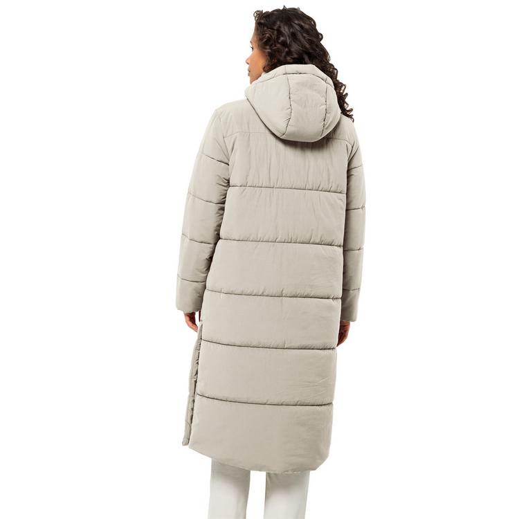 Jack Wolfskin Jack Wolfskin KAROLINGER LONG COAT W Funktionsmantel Damen - seal - 1 | SportScheck