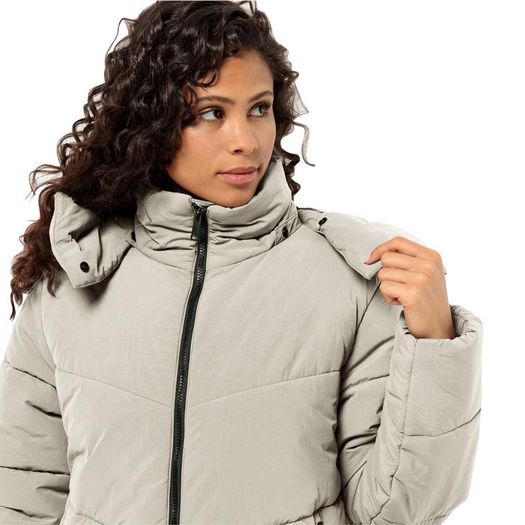 Jack Wolfskin Jack Wolfskin KAROLINGER LONG COAT W Funktionsmantel Damen - seal - 4 | SportScheck