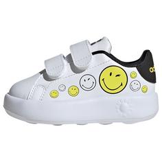 adidas adidas Smiley Advantage Kids Schuh Sneaker Kinder Cloud White / Bright Yellow / Core Black