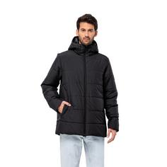 Rückansicht von Jack Wolfskin DEUTZER LONG JKT M Parka Herren black