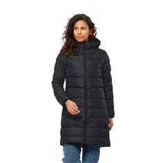 Rückansicht von Jack Wolfskin LENAUPLATZ COAT W Daunenmantel Damen phantom