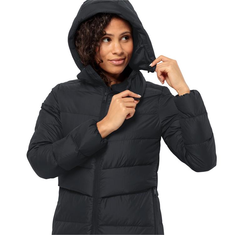 Jack Wolfskin Jack Wolfskin LENAUPLATZ COAT W Daunenmantel Damen - phantom - 3 | SportScheck