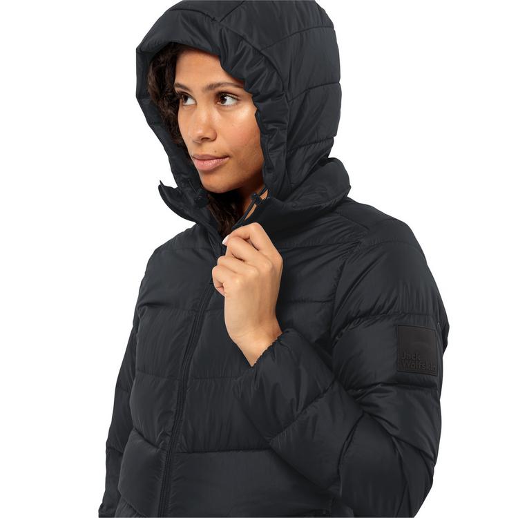 Jack Wolfskin Jack Wolfskin LENAUPLATZ COAT W Daunenmantel Damen - phantom - 4 | SportScheck