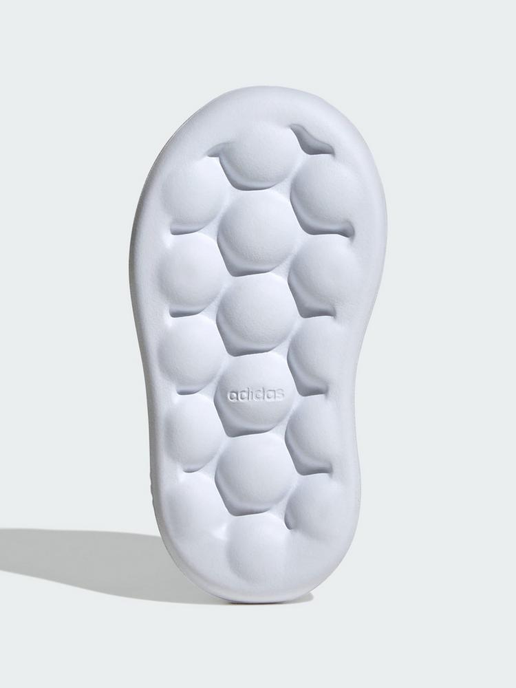 adidas adidas adidas Smiley Advantage Kids Schuh Sneaker Kinder - Cloud White / Bright Yellow / Core Black - 2 | SportScheck