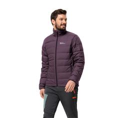 Rückansicht von Jack Wolfskin ATHER DOWN JKT M Daunenjacke Herren midnight plum