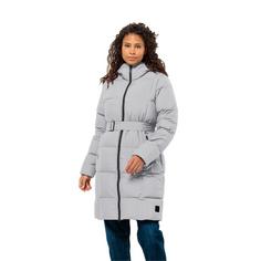 Rückansicht von Jack Wolfskin FROZEN LAKE COAT W Daunenmantel Damen moonwalk