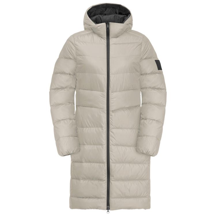 Jack Wolfskin Jack Wolfskin LENAUPLATZ COAT W Daunenmantel Damen - seal - 0 | SportScheck
