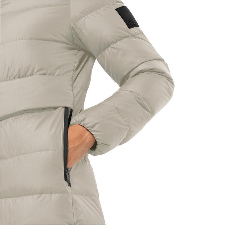 Jack Wolfskin Jack Wolfskin LENAUPLATZ COAT W Daunenmantel Damen - seal - 2 | SportScheck