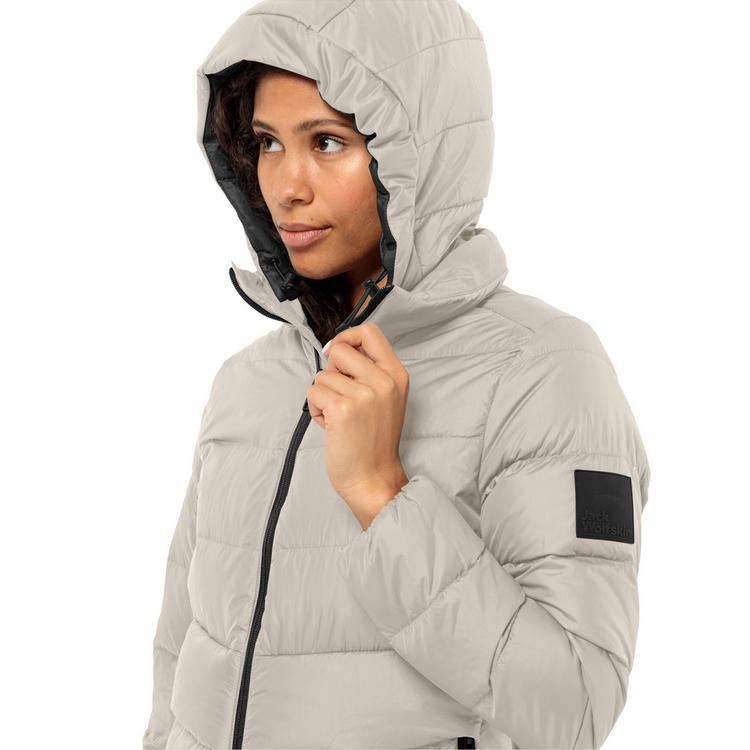 Jack Wolfskin Jack Wolfskin LENAUPLATZ COAT W Daunenmantel Damen - seal - 4 | SportScheck