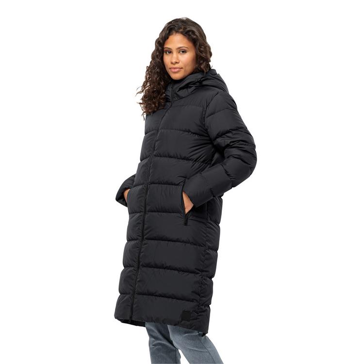 Jack Wolfskin Jack Wolfskin FROZEN PALACE COAT W Daunenmantel Damen - black - 0 | SportScheck