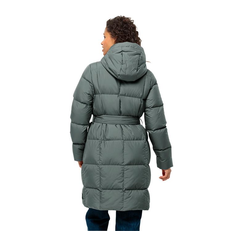 Jack Wolfskin Jack Wolfskin FROZEN LAKE COAT W Daunenmantel Damen - slate green - 1 | SportScheck