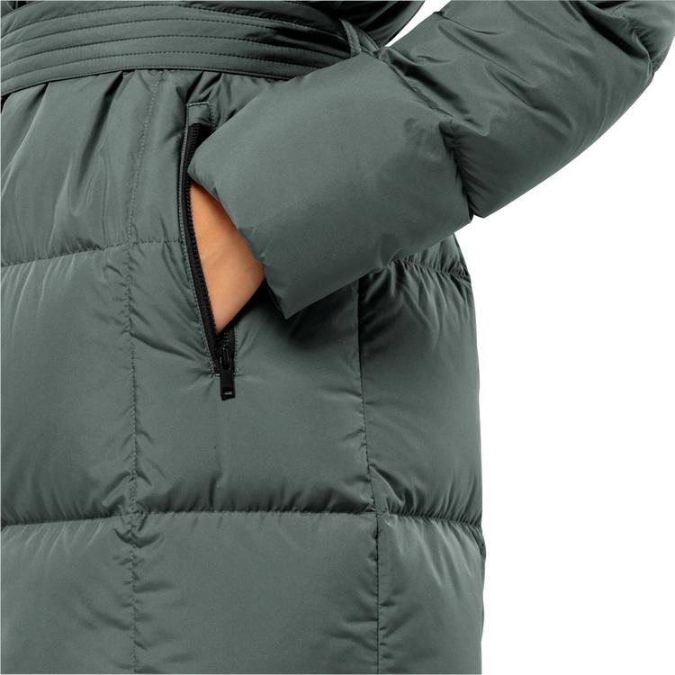 Jack Wolfskin Jack Wolfskin FROZEN LAKE COAT W Daunenmantel Damen - slate green - 2 | SportScheck