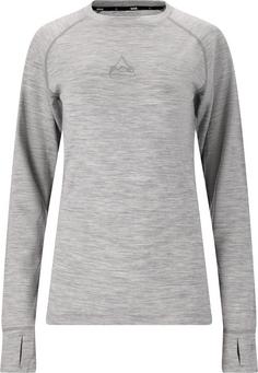 SOS Nuuk Skishirt Damen 1005 Light Grey Melange