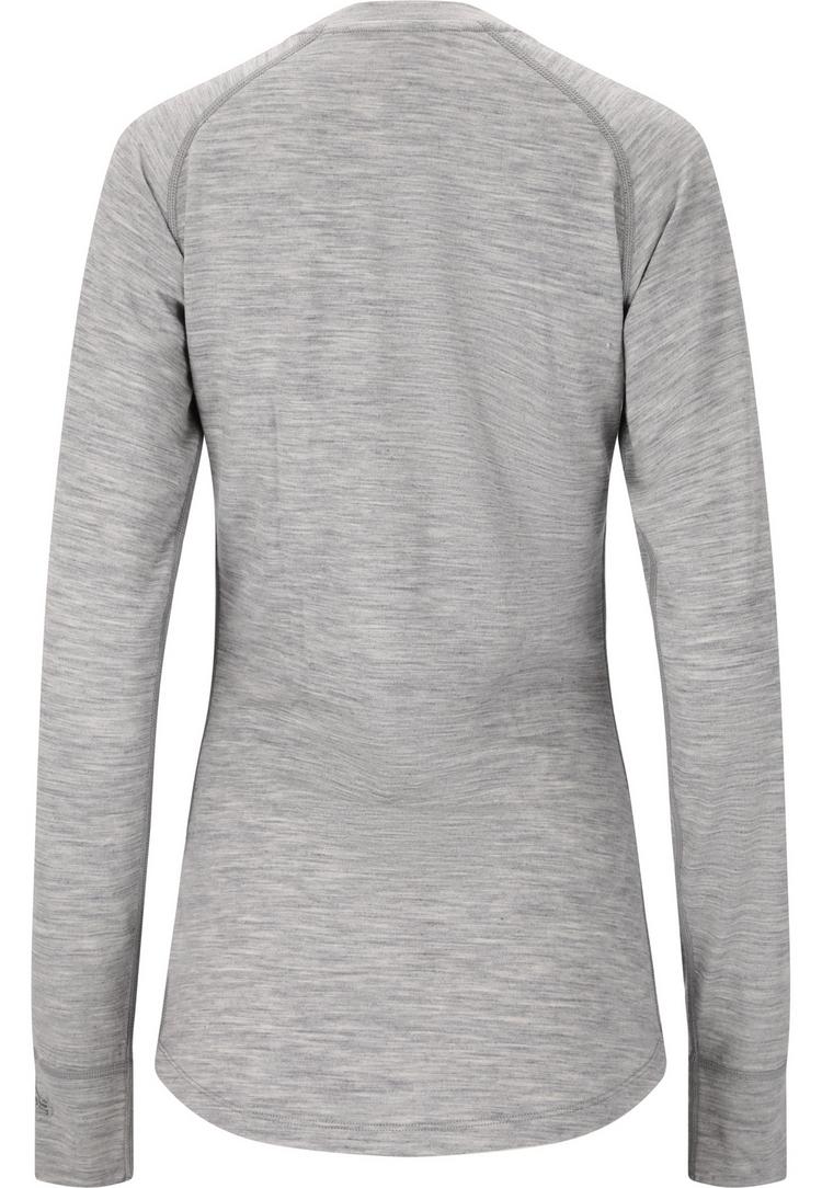 SOS SOS Nuuk Skishirt Damen - 1005 Light Grey Melange - 0 | SportScheck