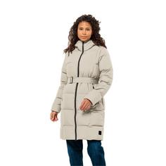 Rückansicht von Jack Wolfskin FROZEN LAKE COAT W Daunenmantel Damen seal