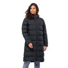 Rückansicht von Jack Wolfskin FROZEN PALACE COAT W Daunenmantel Damen phantom