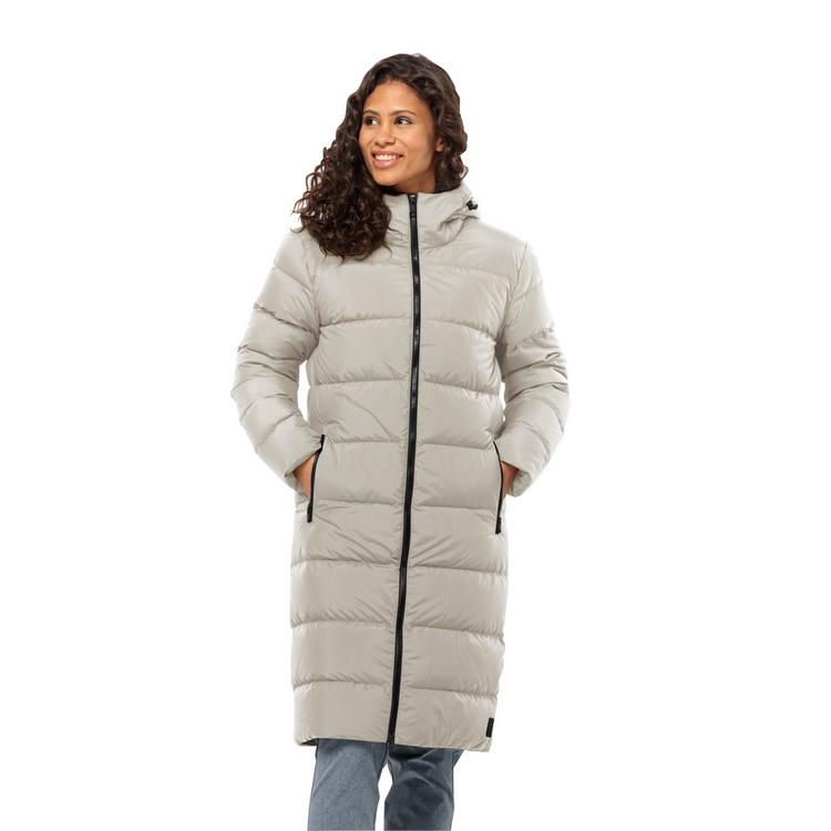 Jack Wolfskin Jack Wolfskin FROZEN PALACE COAT W Daunenmantel Damen - seal - 0 | SportScheck