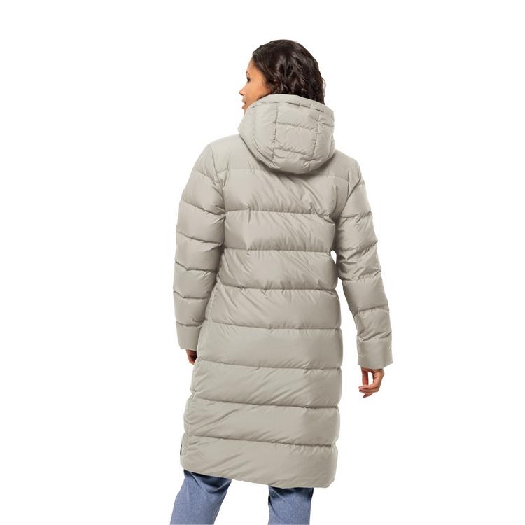 Jack Wolfskin Jack Wolfskin FROZEN PALACE COAT W Daunenmantel Damen - seal - 1 | SportScheck