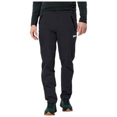 Rückansicht von Jack Wolfskin GLASTAL WINTER PANTS M Freizeithose Herren Phantom / Cool Grey