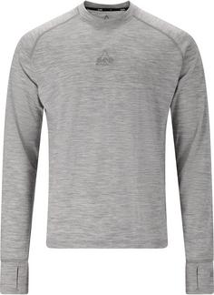 SOS Nuuk Skishirt Herren 1005 Light Grey Melange