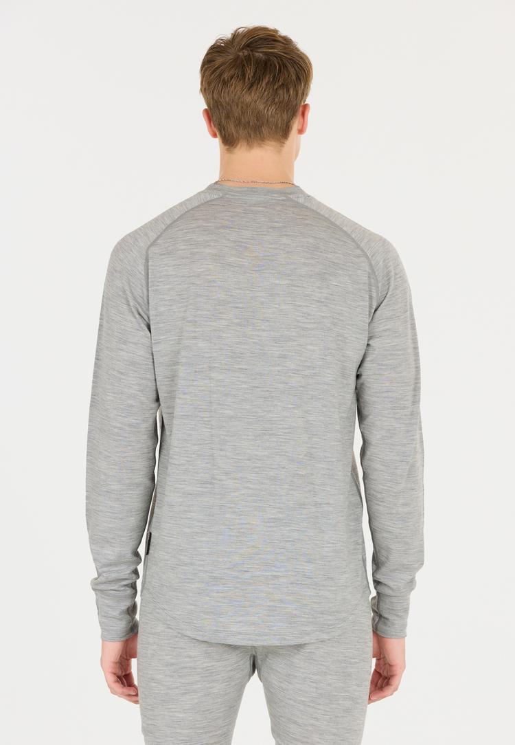 SOS SOS Nuuk Skishirt Herren - 1005 Light Grey Melange - 4 | SportScheck