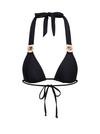 Moda Minx Amour Triangle Bikini Oberteil Damen - Black Gold