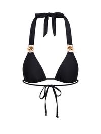 Moda Minx Amour Triangle Bikini Oberteil Damen - Black Gold