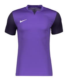 Nike Trophy V Trikot Fußballtrikot Herren lilaschwarzweiss