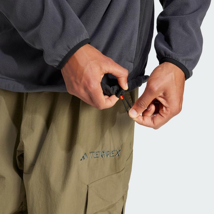 adidas adidas Terrex Multi Climawarm Fleece-Anorak Funktionssweatshirt Herren - Black / Carbon - 1 | SportScheck
