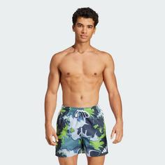 Rückansicht von adidas Tie-Dye 5-Inch Badeshorts Badeshorts Herren Aurora Ink / White