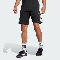 Rückansicht von adidas Tiro 25 Essentials Shorts Fußballshorts Herren Black / White