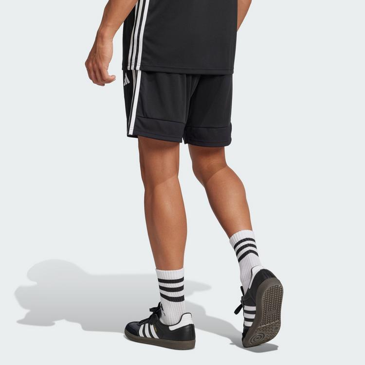 adidas adidas Tiro 25 Essentials Shorts Fu&szlig;ballshorts Herren - Black / White - 1 | SportScheck