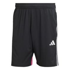 adidas Tiro 25 Essentials Shorts Fußballshorts Herren Black / Clear Grey / Real Magenta