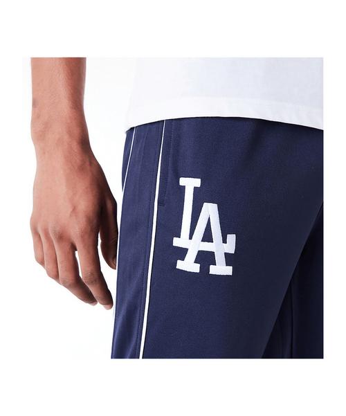 Rückansicht von New Era MLB Los Angeles Dodgers Trainingshose Shorts Herren blau