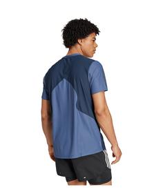 Rückansicht von adidas Otr T-Shirt Laufshirt Herren lila