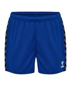hummel AUTHENTIC PL Short Damen Fußballshorts Damen blau