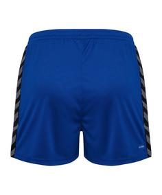Rückansicht von hummel AUTHENTIC PL Short Damen Fußballshorts Damen blau