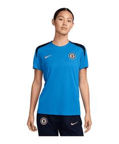 Nike FC Chelsea London Trainingsshirt Damen Fanshirt Damen blau