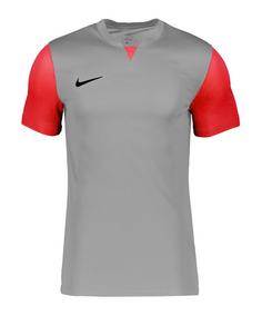 Nike Trophy V Trikot Fußballtrikot Herren graurotschwarz