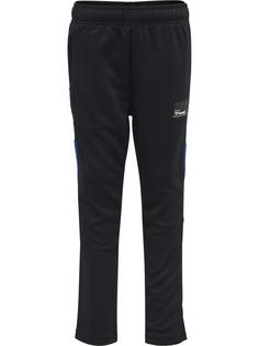 hummel hmlRALPH PANTS Hose Kinder BLACK/SODALITE BLUE