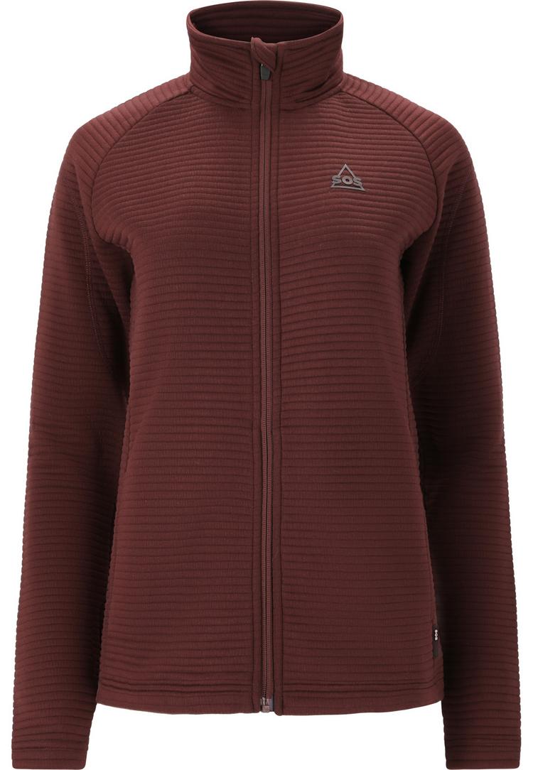 SOS SOS Muju Sweatjacke Damen - 5094 Deep Mahogany - 0 | SportScheck