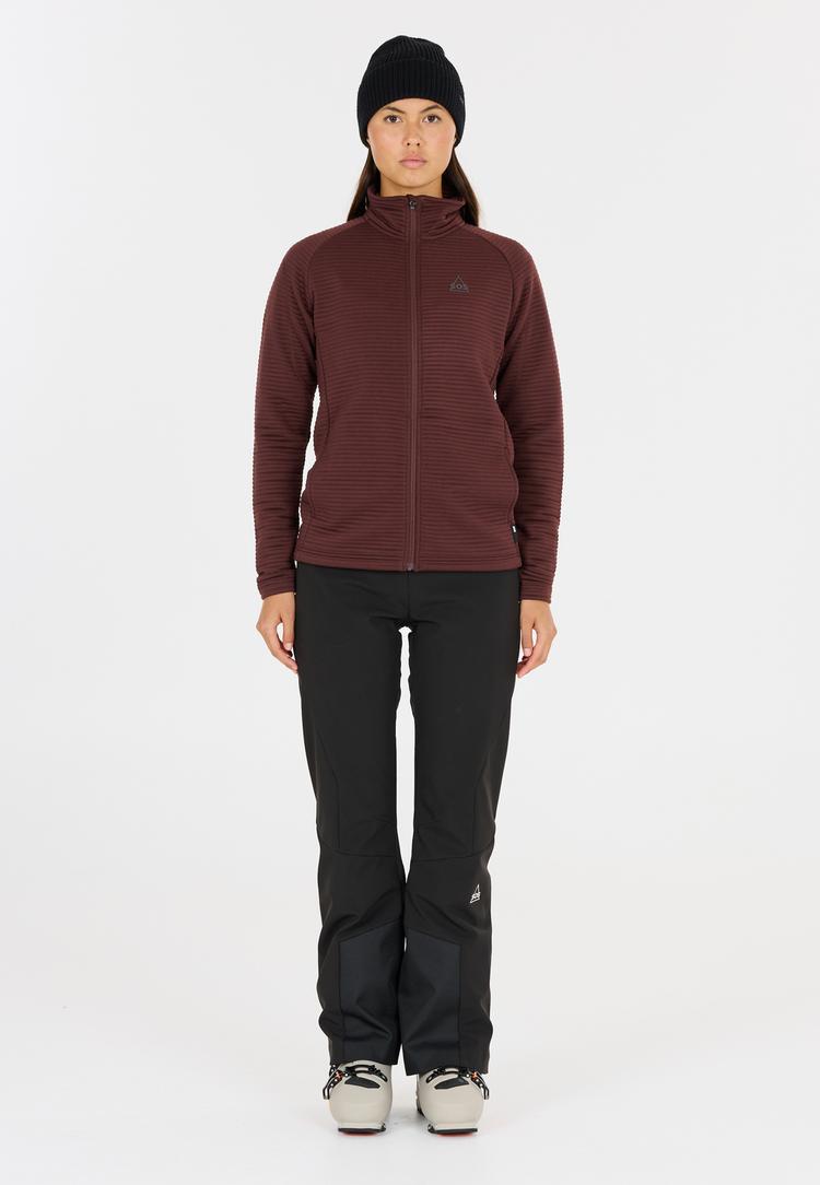 SOS SOS Muju Sweatjacke Damen - 5094 Deep Mahogany - 1 | SportScheck