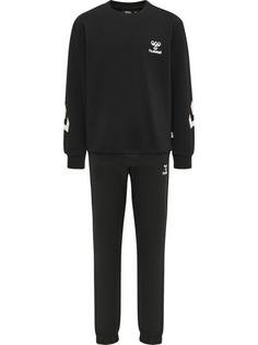 hummel hmlVENTI TRACKSUIT Trainingsanzug Kinder BLACK