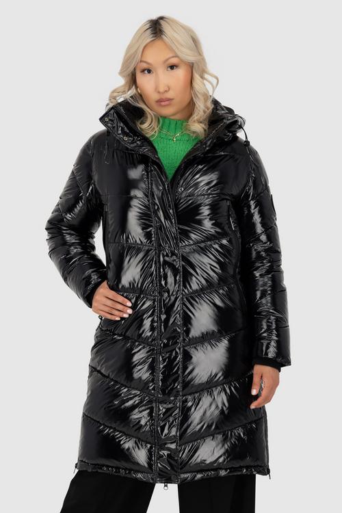 Rückansicht von ALIFE AND KICKIN LolaniAK A Winterjacke Damen black