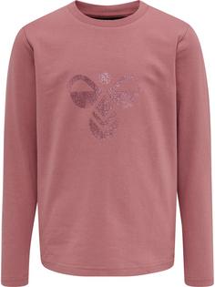 hummel hmlGLITTER T-SHIRT L/S Funktionsshirt Kinder DECO ROSE