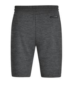 Rückansicht von JAKO Premium Basic Short Damen Fußballshorts Damen grauschwarz