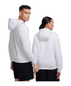 Rückansicht von Nike Club Sega Hoody Sweatshirt Herren weiss