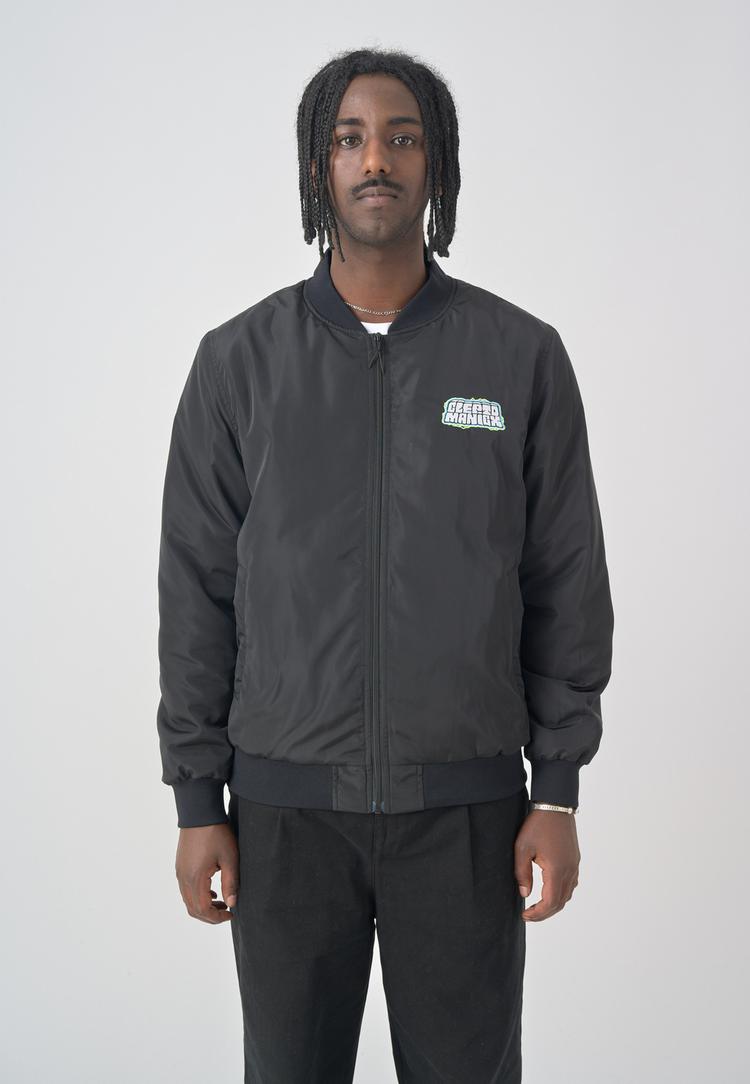 Cleptomanicx Cleptomanicx Grave Gull Bomberjacke Herren - Black - 0 | SportScheck
