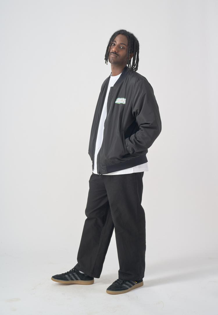 Cleptomanicx Cleptomanicx Grave Gull Bomberjacke Herren - Black - 2 | SportScheck